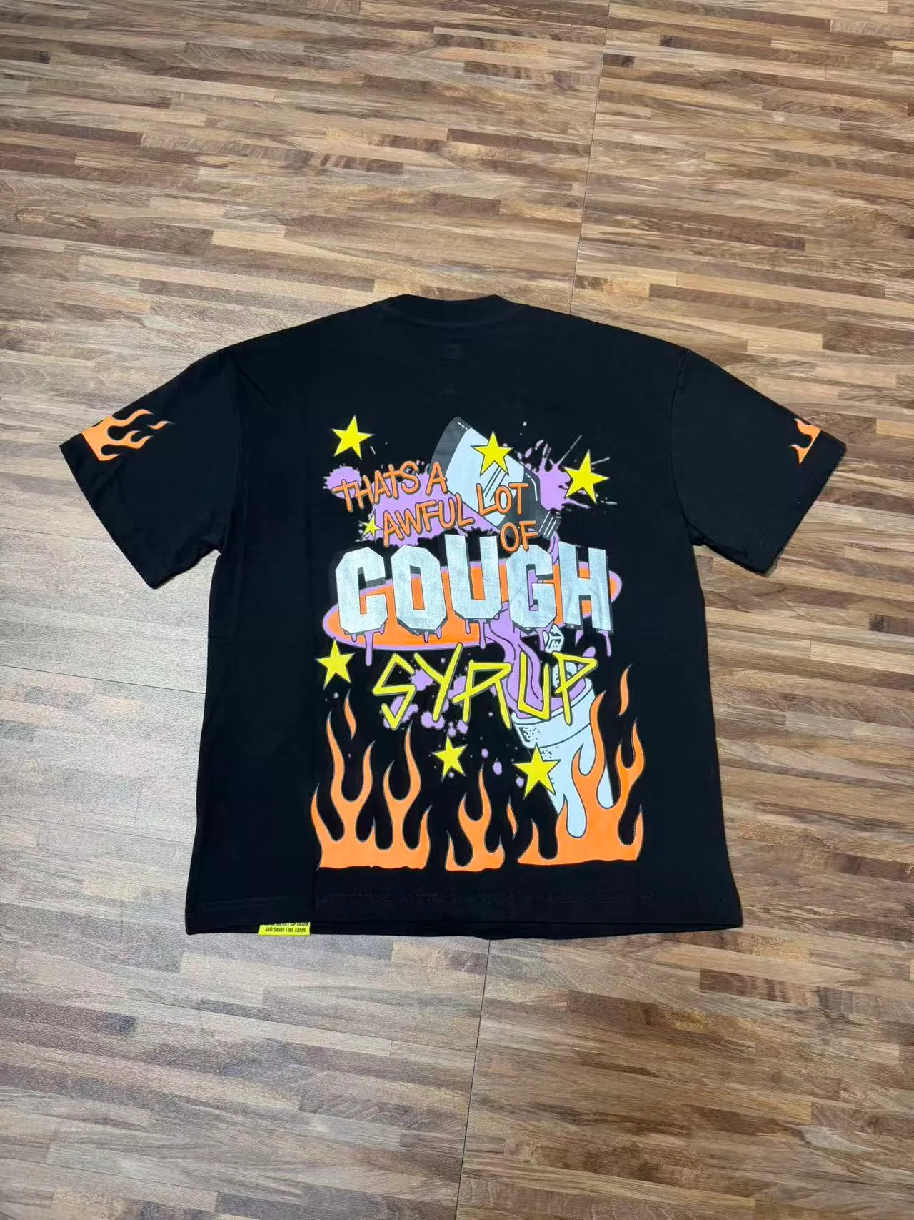 2245# / / ｜ THAT'S A AWFUL LOT OF COUGH SYRUP In Stock T （fabric):32 Sizes（size）：S-M L X L （colour）： / /